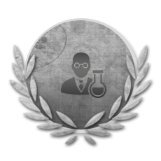 <span class="achTooltipTitle">Talented Chemist</span><br />
<span class="achTooltipDesc">Be a Chemist and supply the hospitals 90 times.</span><br /> Achievement Talented Chemist