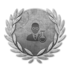 <span class="achTooltipTitle">Experienced Chemist</span><br />
<span class="achTooltipDesc">Be a Chemist and supply the hospitals 210 times.</span><br /> Achievement Experienced Chemist